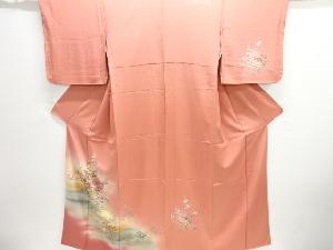 花鳥に鼓模様訪問着